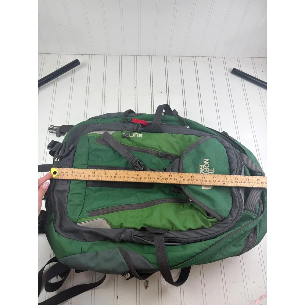 The North Face Green Surge Hiking Travel Laptop Bag Mens $150